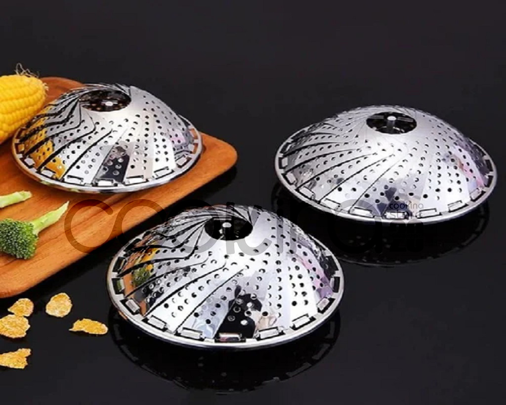 بخارپز استیل تاشو کوکینا